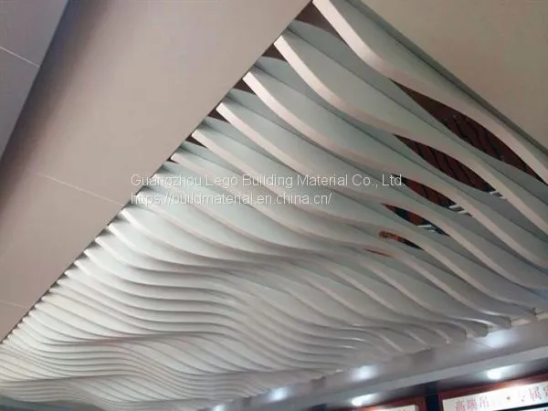 Bronze Aluminum Square Pass Fashion Waiting Room Supply photo-3