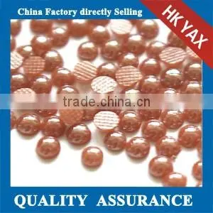 0323L White 10 mm Ceramic 1000 Pcs Pearl Rhinestone Stone,stone Pearl Rhinestone,hot Fix Pearl Rhinestone Stone photo-5