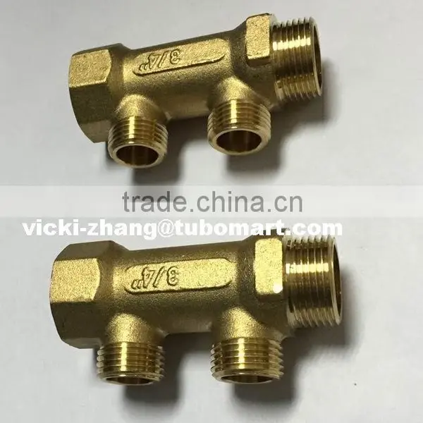 Forged Brass Pex Manifolds, Underfoor Heating Manifolds Factory for Wholesaler photo-3