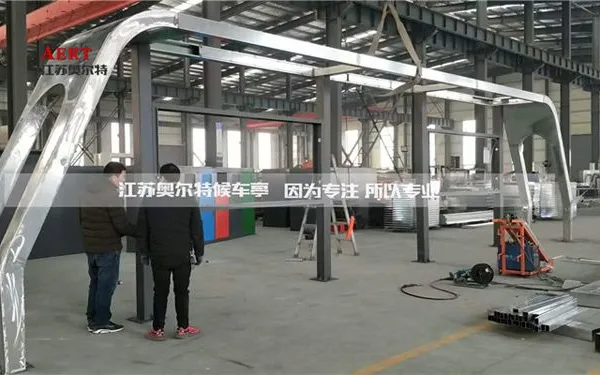 Campus LCD Advertising Machine Bus Stop Board Intelligent Bus Stop Kiosk Billboard Manufacturing photo-4