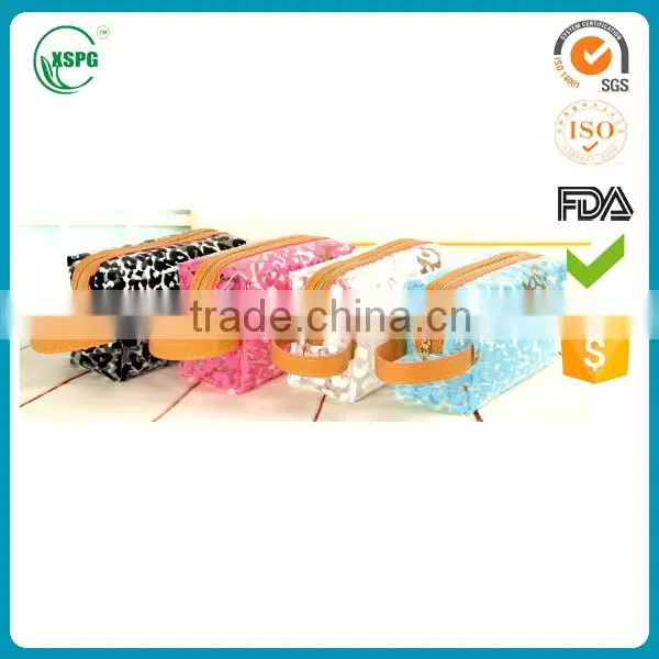 Customized Printed PVC Clear Handled&zipper Plastic Packaging Bags for Garment photo-4