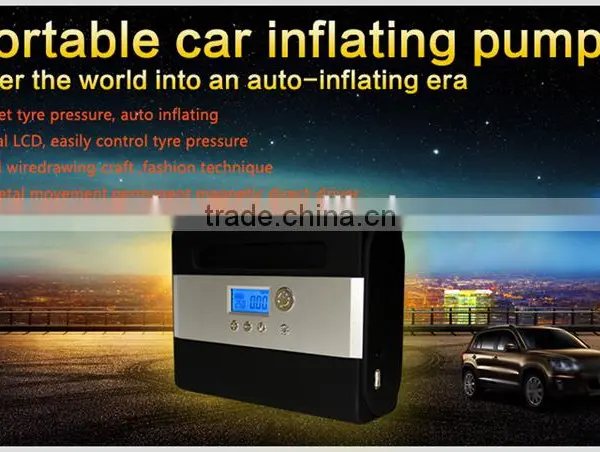 China Factory Portable Tire Inflator Manufacturer Digit Pump Air Compressor Truck photo-3