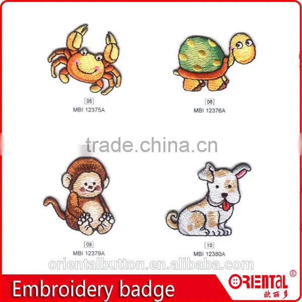 High Quality Custom Kids Embroidered Patches for Kids photo-3