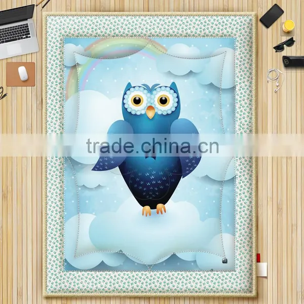 High Quality Reactive Printed 3d Cartoon Patterns for Baby Duvets Quilt for Sales photo-6
