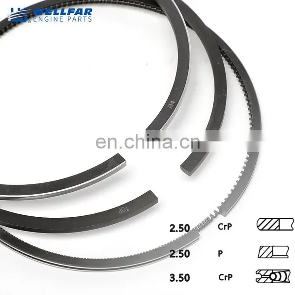 UPRK0003 34-606 Model Engine 105mm Piston Rings For Perkins Engine Parts photo-2