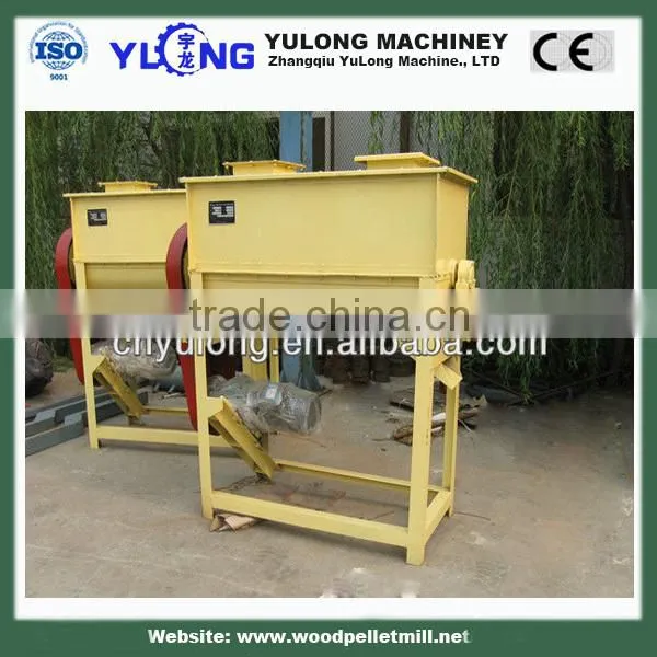 Poultry Feed Mixing Machine Single Shaft Twin Screw Blender 18.5kw Horizontal Feed Mixer photo-4