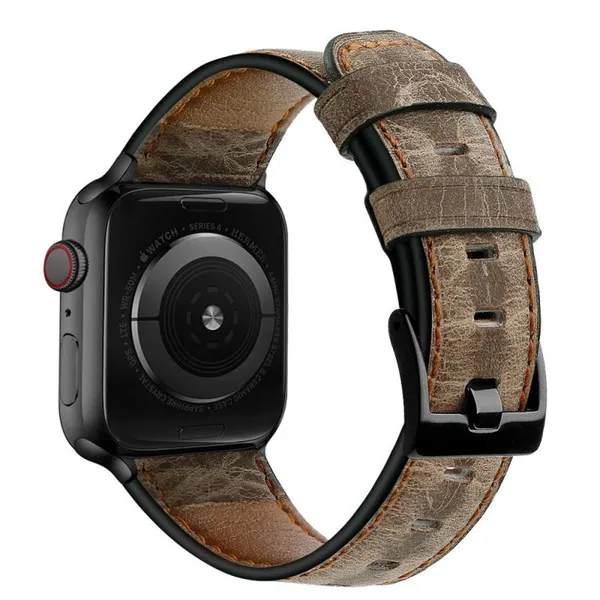 Strap For Apple Watch Bands Leather 38mm 44mm 40mm 42mm Replacement Genuine Leather Bands For Iwatch Bands photo-4