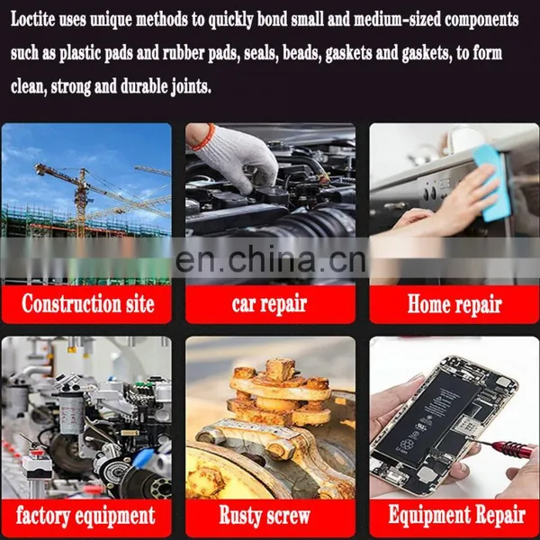 20ml Super Glue Loctiter 401 Repairing Glue Instant Adhesive Self-Adhesive 403 406 495 380 480 for Metal Plastic Rubber Shoes photo-5