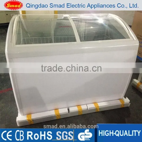 Ice Cream Display Freezer Price for Supermarket photo-5