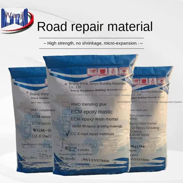 Baoding, Pavement Repair Material, Quick Traffic Resumption, Quick-drying Cement, Manhole Cover Repair Material, Manufacturer photo-4