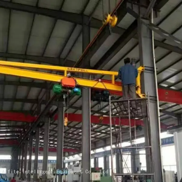 Aifite 1T Fixing Crane Mounted on the Steel Column photo-2