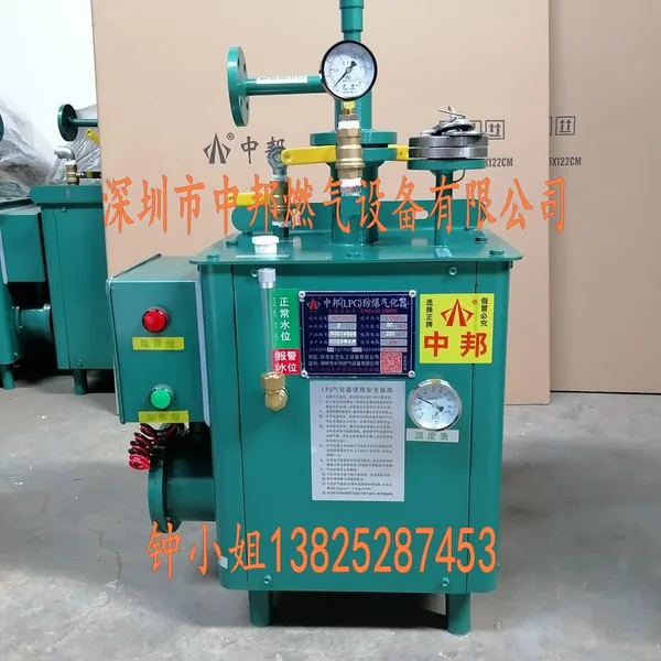 ZHONGBANG 30KG/H LPG Vaporizer，Flange Connection Type photo-3
