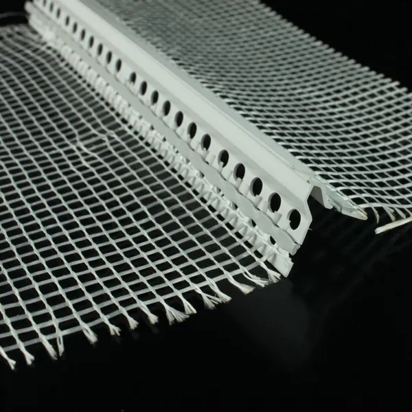 UK Standard EwI Etics Beads Fiberglass Mesh PVC Corner Bead for Upper Window Reveals