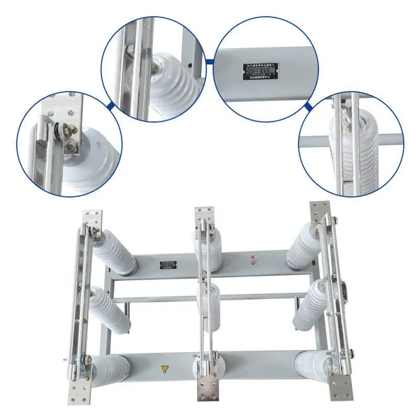 GN27-40.5/1250A 10KV Knife Switch Isolator With Manual Operation