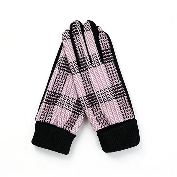 Factory Directly Sale Women Knitted Warm Breathable Winter Gloves photo-2