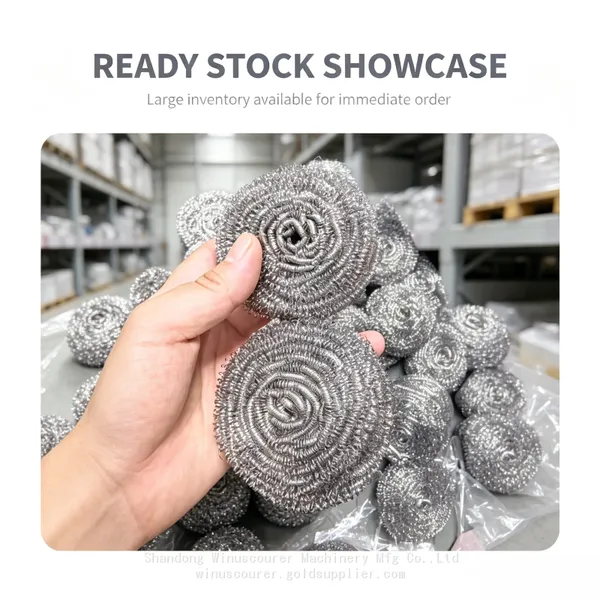 Industrial Grade Metal Scourer Remove Rust From Hardware Tools Stainless Steel Scrubber Ball photo-4