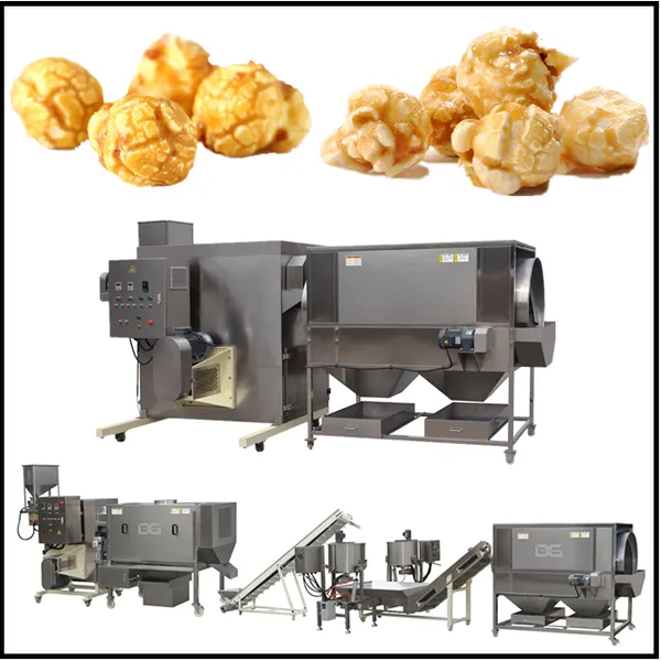 American Continuous Batch Commercial Industrial Hot Air Popper New Popcorn Making Machine Manufacturer Factory Supplier Jinan photo-4