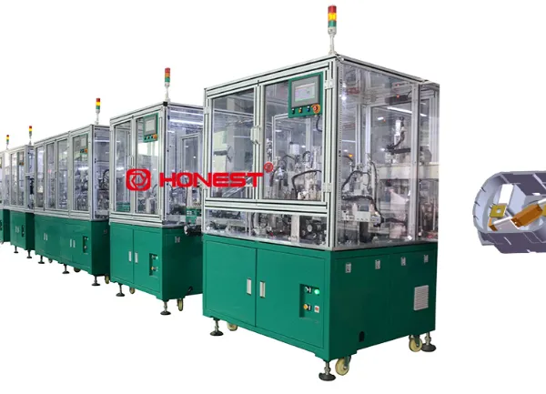Motor End Cap Cover Assembly Line