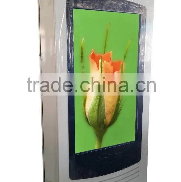 Smart HD Wifi Shopping Mall Supermarket Touch Screen Floor Stand 65 Inch LCD Advertising Kiosk Display photo-2