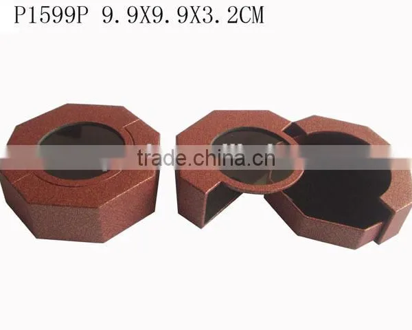 P1599N Chinese Style Clear Window Cardboard Jewelry Necklace Box photo-5