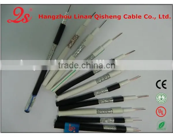 75 Ohm Coaxial Cable RG6 Low db Loss Cable and Wire for CATV Satellite System CE RoHS UL Approved Vga Cable photo-4