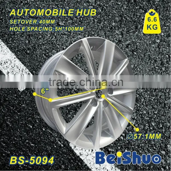 BS-5094 Aluminium Alloy Car Wheels,wheel Rim,wheel Hub
