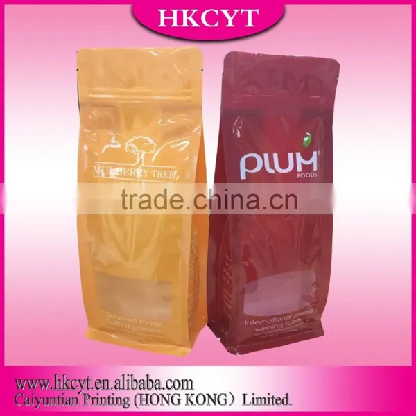 Square Bottom Plastic Bag With Zipper photo-4