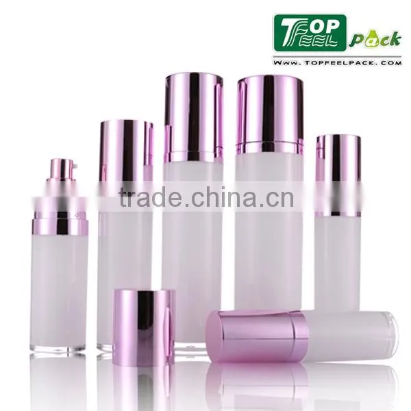 New Design Plastic Cosmetic Packaging Face Cream Container and Cosmetic Lotion Pump Bottle