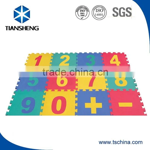 Non-toxic Soft and Safty EVA Number Puzzle Mat China photo-3