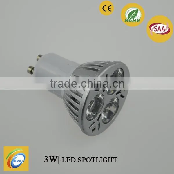 3W E27 Led Spot Light,GU10 Led Spotlight SHS002-3W