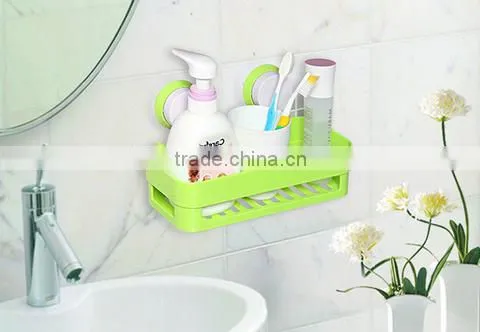 AN617 ANPHY Toilet Wall Mounted Coner Plastic Multifuction Storage Cases Shower Shelf photo-2