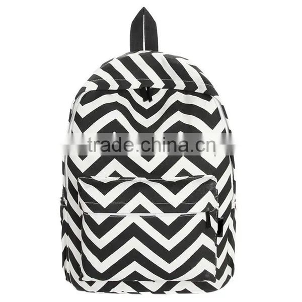2016 Preppy Style Women Backpack Bags Double-Shoulder Sweet Stripe Canvas Travel Backpacks Schoolbag Backpacks For Teenage Girls photo-6