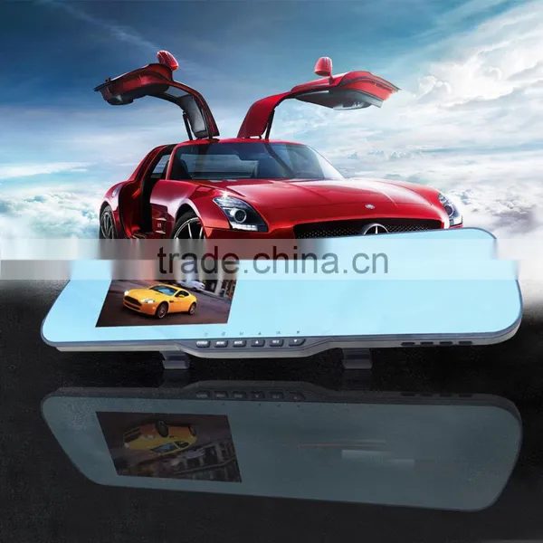 2015 5.0 Inch Mp5 Led Light Bluetooth Wireless Backup Camera Car Dvr Rearview Mirror Camera photo-5