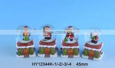 Polyresin Christmas Waterball ,globeball