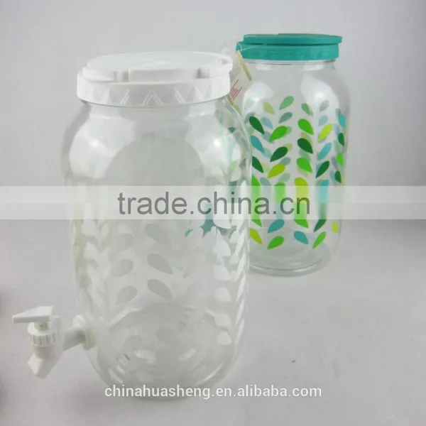 3.8L Plastic Cold Water Dispenser BPA Free Beverage Jar PET Water Container photo-3