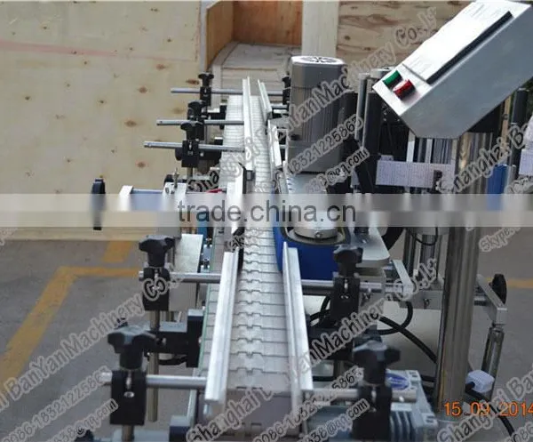 Shanghai BY-TB100 Automatic Adhesive Bottle Labeling Machine,labeling Machine for Canned Food,bottle Labeling Machine Price photo-3
