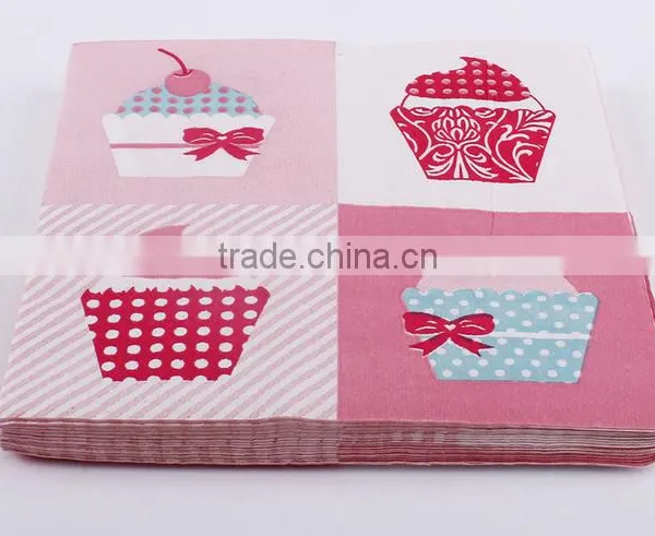 23x23 2 Ply& 3ply Color Solid Napkin Tissue Beverage Paper photo-4