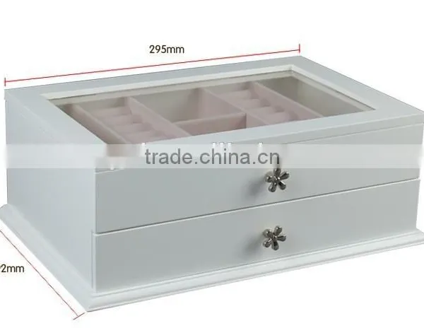 High Quality Accessories Gift Saving Wooden Box With Pull Grid Varning Custom Logo photo-2