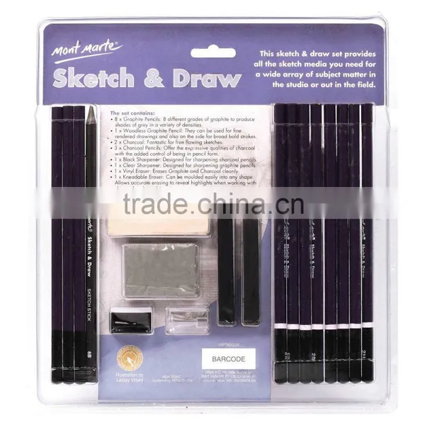 Mont Marte Sketch & Draw Set 18pce photo-2