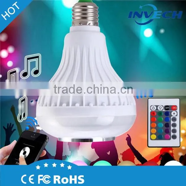 Smart Wireless Led Bulb Lighting Bluetooth Light Bulb Speaker 12w photo-3
