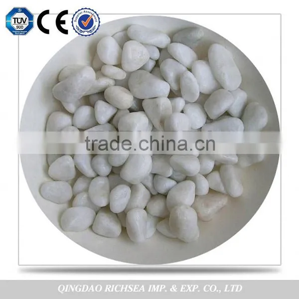 Premium Natural White / Pink Color Pebble Stone photo-2