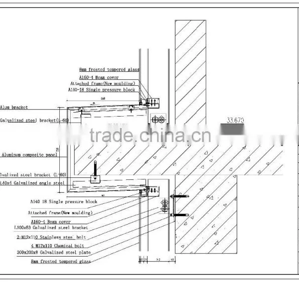 Decorative Glass Curtain Wall photo-6