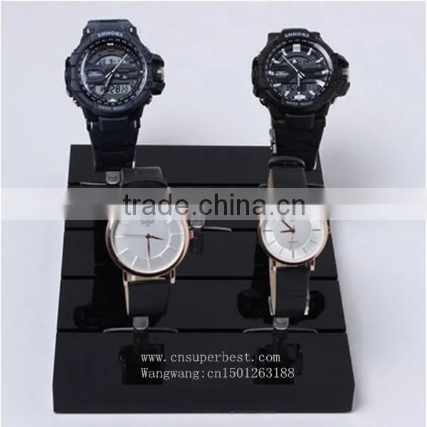 China Manufacturer Design Desktop Acrylic Watch Display Case
