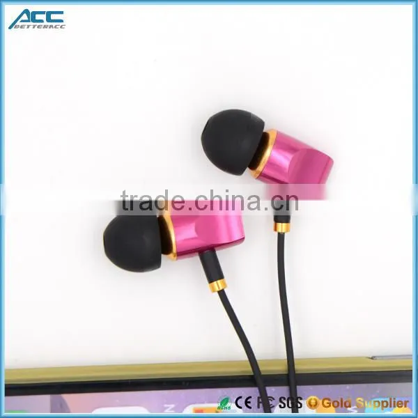 2016 New Colorful Best Selling Fashion Metal Earphone With Mic for Smart Mobile Phone photo-4