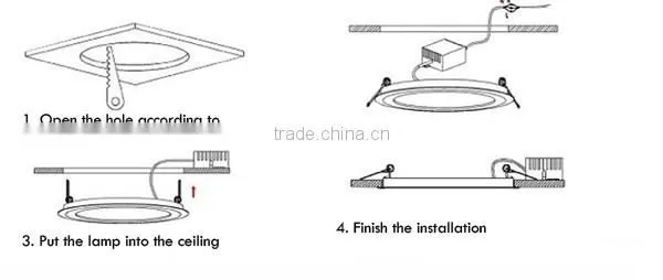 China Factory Epistar 3000-6500K Smd2835 Round Led Panel Lighting photo-2