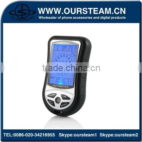 Digital LCD Compass Altimeter Barometer Thermo Temperature 8 in 1