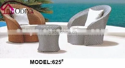 Rattan Roma Bistro Round Set for Outdoor Garden Furniture photo-4