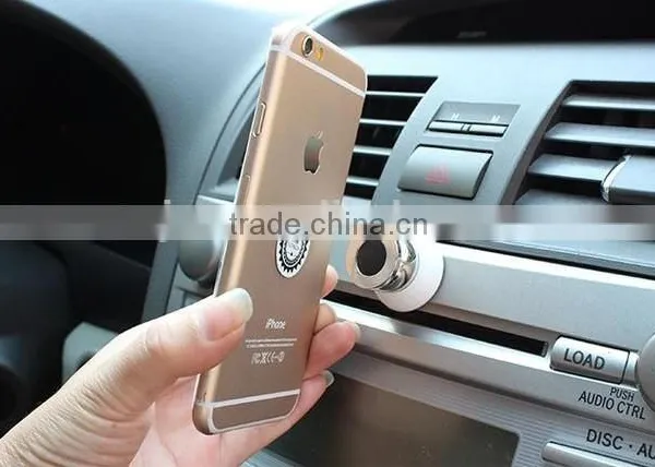 Universal Sticky Magnetic Rotating Mobile Phone Mount Suction Cup Car Cell Phone Holder Smart Stand Bracket for Iphone photo-4