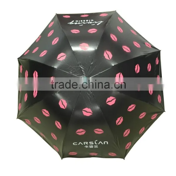 Cheapest 21 Inch Colorful Small Folding Umbrella for Lady Umbrella photo-2