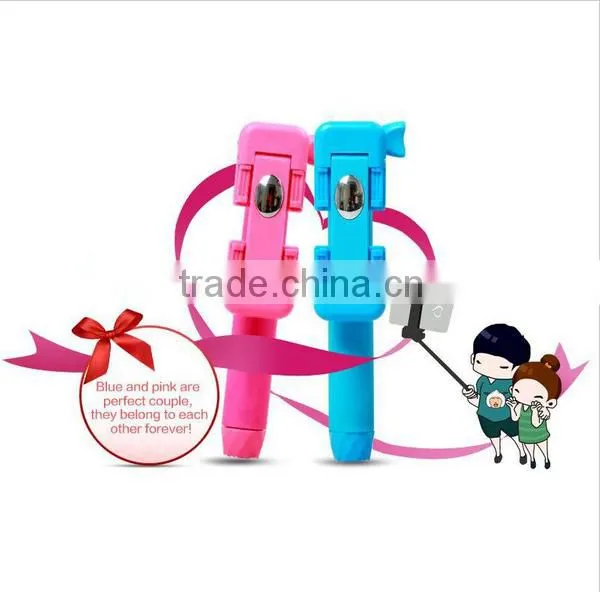 Bluetooth Wireless Selfie Stick Zoom Multifunction Mini 3 Foldable Extendable Monopod Tripod photo-5